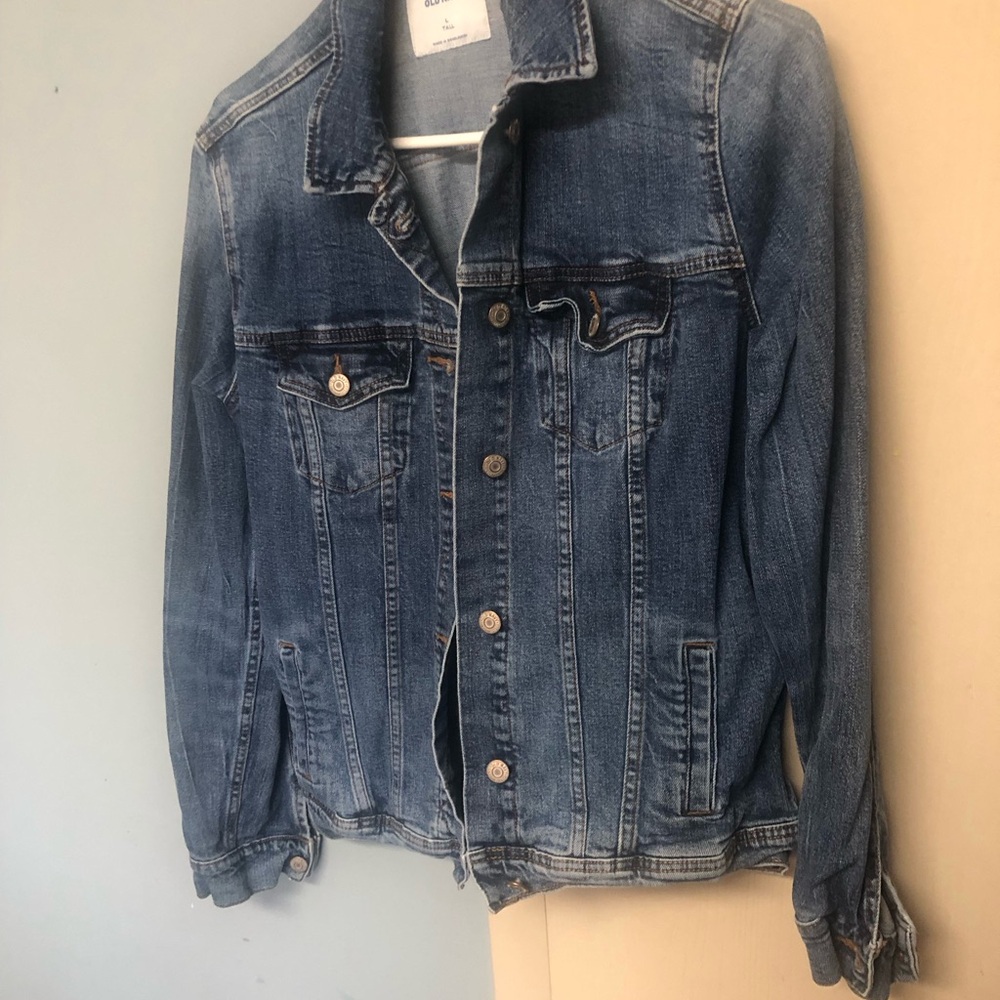 Old Navy Blue Jean Jacket Classic Denim Style